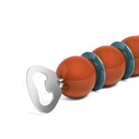 Addison Ross - Flessenopener Bobbin - Orange & Chambray