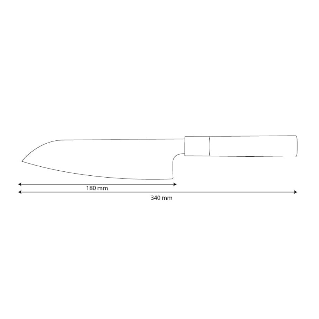 Shinrai Knives - Takumi Kaza Damascus Santokumes 18 cm