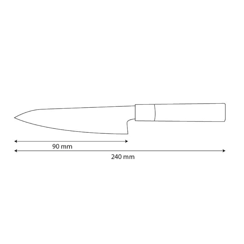 Shinrai Knives - Takumi Kaza Damascus Schilmes 9 cm