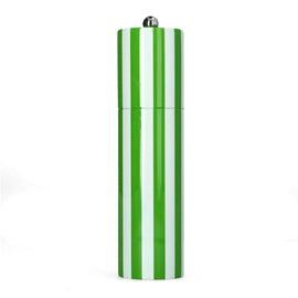 Addison Ross - Column Striped Peper & Zoutmolen Leaf & White 24 cm Addison Ross - Column Striped Peper & Zoutmolen Leaf & White 24 cm Peper/Zoutmolen Addison Ross