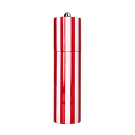 Addison Ross - Column Striped Peper & Zoutmolen Red & White 24 cm Addison Ross - Column Striped Peper & Zoutmolen Red & White 24 cm Peper/Zoutmolen Addison Ross