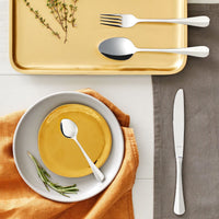 Amefa - Baguette - Coffret de couverts 60 pièces pour 6 personnes - Finition brillante - Couleur argent