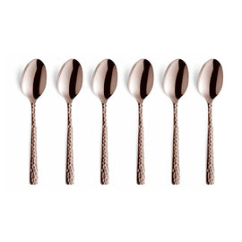 Amefa - Felicity 6 Koffielepels - Rose Champagne Amefa - Felicity 6 Koffielepels - Rose Champagne Koffielepels Amefa