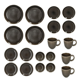 Blomus - Canju Serviesset 4 pers, 20 delig Pewter Blomus - Canju Serviesset 4 pers, 20 delig Pewter Serviesset Blomus
