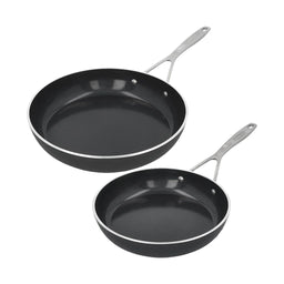 Demeyere - Alu Industry 3 Ceraforce Koekenpanset 24 + 28 cm Demeyere