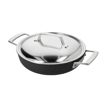 Demeyere - Alu Pro 5 Ceraforce Lage kookpan met deksel 28 cm Demeyere