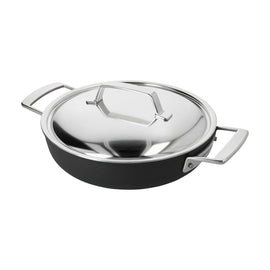 Demeyere - Alu Pro 5 Ceraforce Lage kookpan met deksel 28 cm Demeyere - Alu Pro 5 Ceraforce Lage kookpan met deksel 28 cm Demeyere