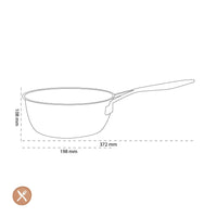 Demeyere - Industry 5 Conische sauteuse 18 cm Sauspan Demeyere