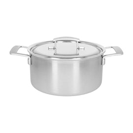 Demeyere - Industry 5 Hoge kookpan met deksel 24 cm Demeyere - Industry 5 Hoge kookpan met deksel 24 cm Demeyere