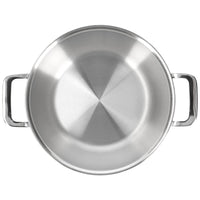 Demeyere - Intense 5 Conische sudderpan 24 cm met deksel Braadpan Demeyere