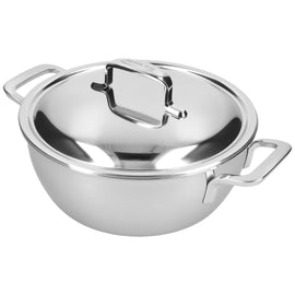 Demeyere - Intense 5 Conische sudderpan 24 cm met deksel Demeyere - Intense 5 Conische sudderpan 24 cm met deksel Braadpan Demeyere