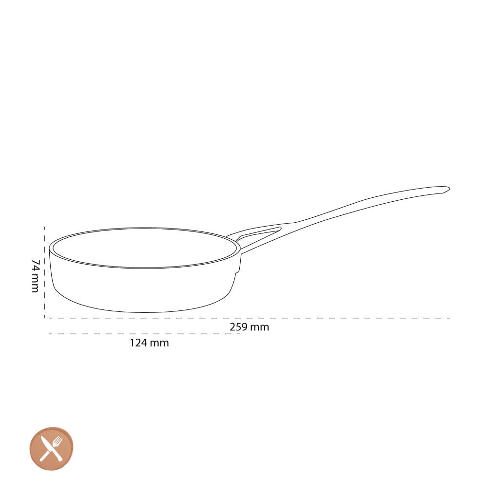 Demeyere - Mini 3 Koekenpan 12 cm Koekenpan Demeyere