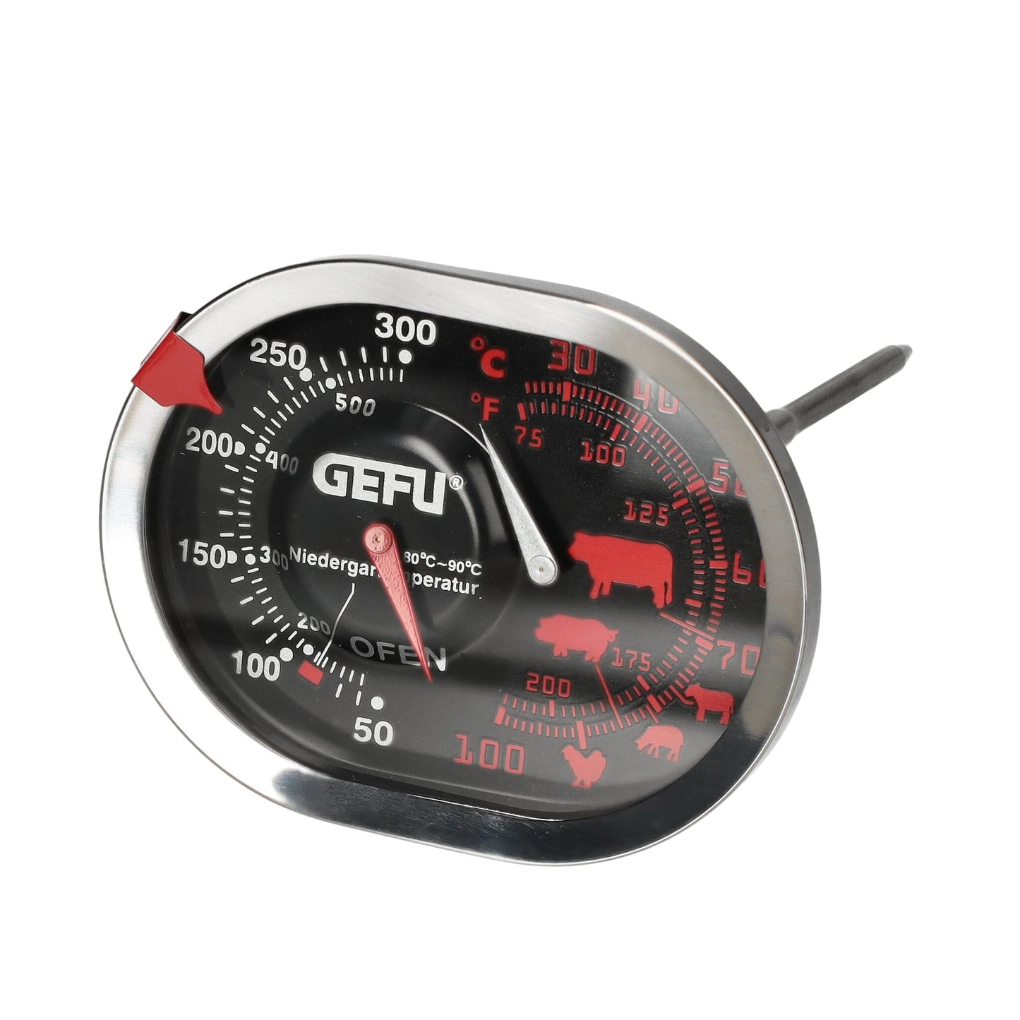GEFU - Braad- en oventhermometer 3-in-1 Oventhermometer GEFU