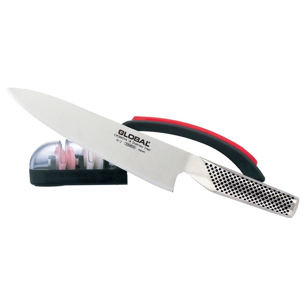 Global - G-2220BR Messenset + Slijper Koksmes Global