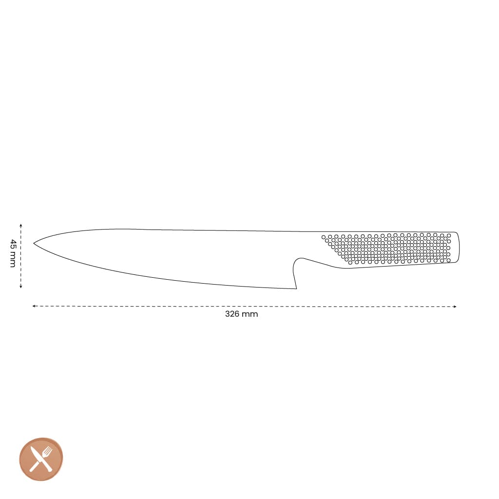 Global - G2 Koksmes 20cm Global