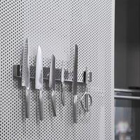 Global - G42/41 Messen Magneetstrip RVS 41 cm Magneetstrip messen Global
