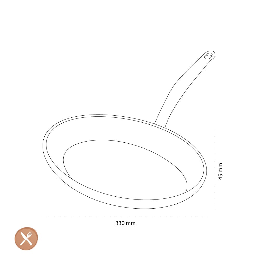 GreenPan - Barcelona Pro Vispan met keramische antiaanbaklaag 33 x 23 cm Vispan GreenPan