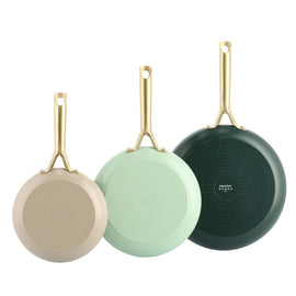 GreenPan - Natural 3-delige pannenset met keramische antiaanbaklaag 20/24/28 cm GreenPan - Natural 3-delige pannenset met keramische antiaanbaklaag 20/24/28 cm Pannenset GreenPan