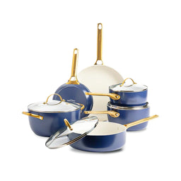 GreenPan - Padova Oxford Blue 10-delige pannenset Pannenset GreenPan