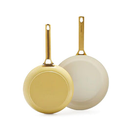 GreenPan - Padova Sunshine Yellow 2-delige pannenset met keramische antiaanbaklaag 20/26 cm GreenPan - Padova Sunshine Yellow 2-delige pannenset met keramische antiaanbaklaag 20/26 cm Pannenset GreenPan