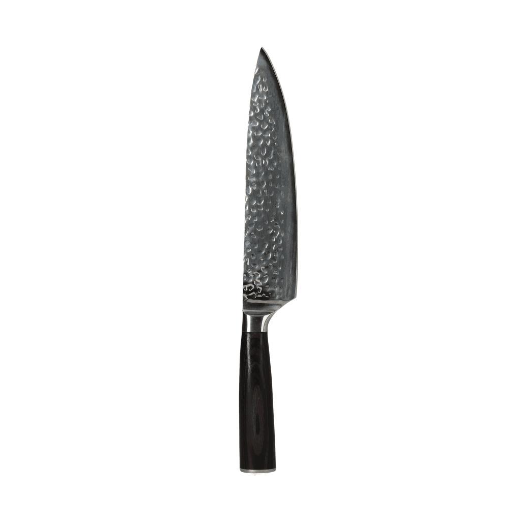 Hammered RVS - Koksmes 20 cm Koksmes Shinrai Japan