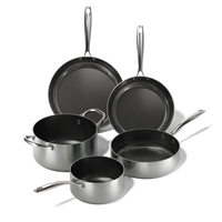 Cook & Pan - Honey RVS Pannenset 5-delig