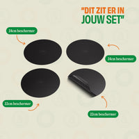 Cook & Pan - Signature Inductiebeschermer set - 4 Pack