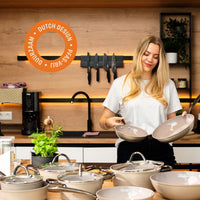 Cook & Pan - Taupe of Mind Hapjespan 28 cm