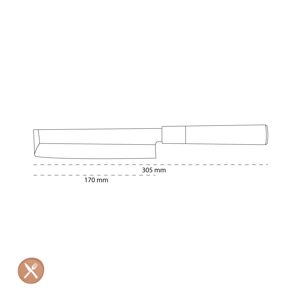 Kai Shun - Magoroku Pakka Nakiri mes (16,5 cm) Kai Shun