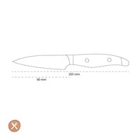 Kai Shun - Nagare Black Schilmes (9,0 cm) Kai Shun