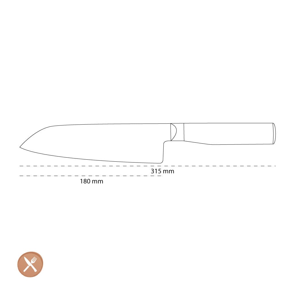 Kai Shun - Tim Mälzer - Series Santoku 7'' (18,0 cm) Kai Shun