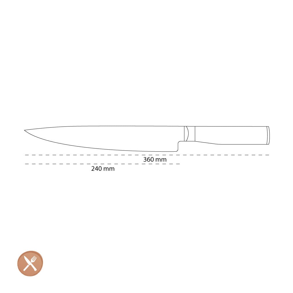 Kai Shun - Tim Mälzer - Series Trancheermes 9,5'' (24,0 cm) Kai Shun