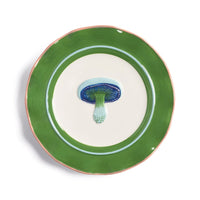 &Klevering - Assiettes Champignons Magiques - Lot de 4 Assiettes &Klevering