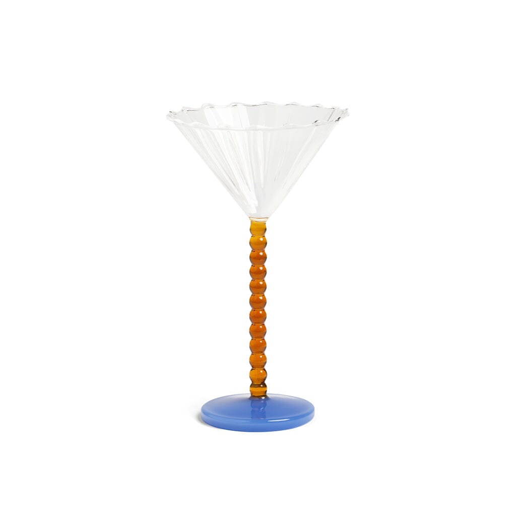 &Klevering - Coupe perle amber set van 2 Cocktail glazen &Klevering