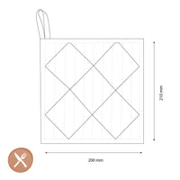 &Klevering - Pannenlap - Stitch Check Pannenlappen &Klevering