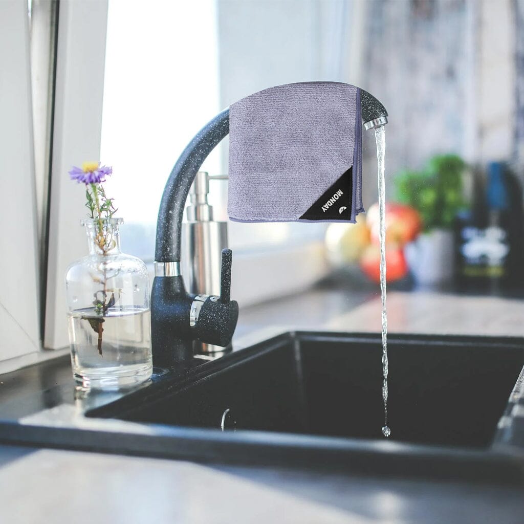 Klud - Microvezel Vaatdoekjes 7 stuks - Dusty Blauw Klud