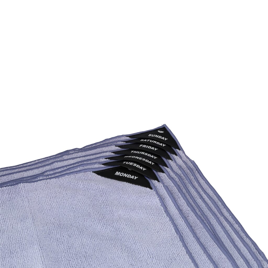 Klud - Microvezel Vaatdoekjes 7 stuks - Dusty Blauw Klud