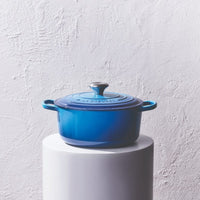 Le Creuset - Braad- / Stoofpan Signature rond Azure 18cm 1,8l Le Creuset