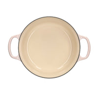 Le Creuset - Braad- / Stoofpan Signature rond Shell Pink 24cm 4,2l Le Creuset