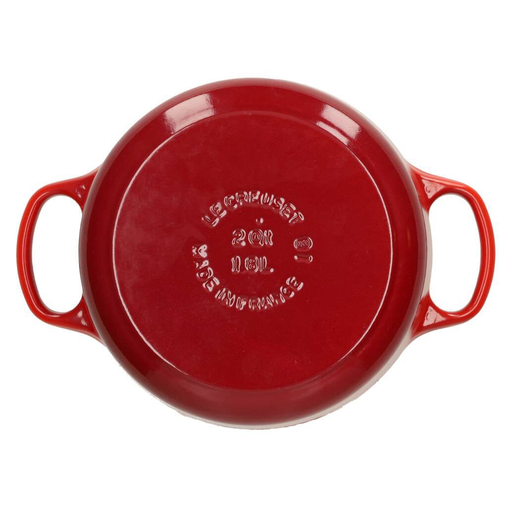 Le Creuset - Braadpan Signature rond Kersenrood 20cm 2,4l Le Creuset