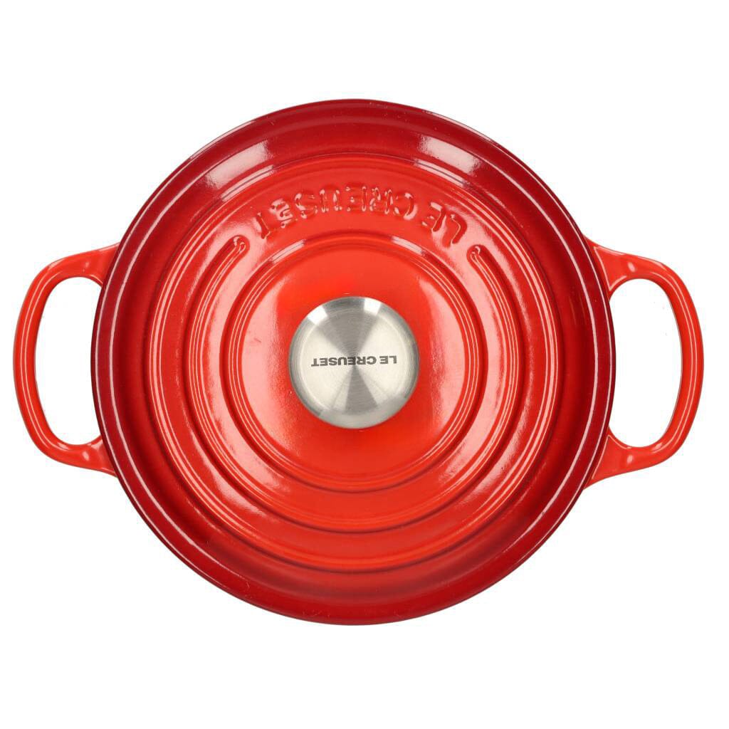 Le Creuset - Braadpan Signature rond Kersenrood 20cm 2,4l Le Creuset