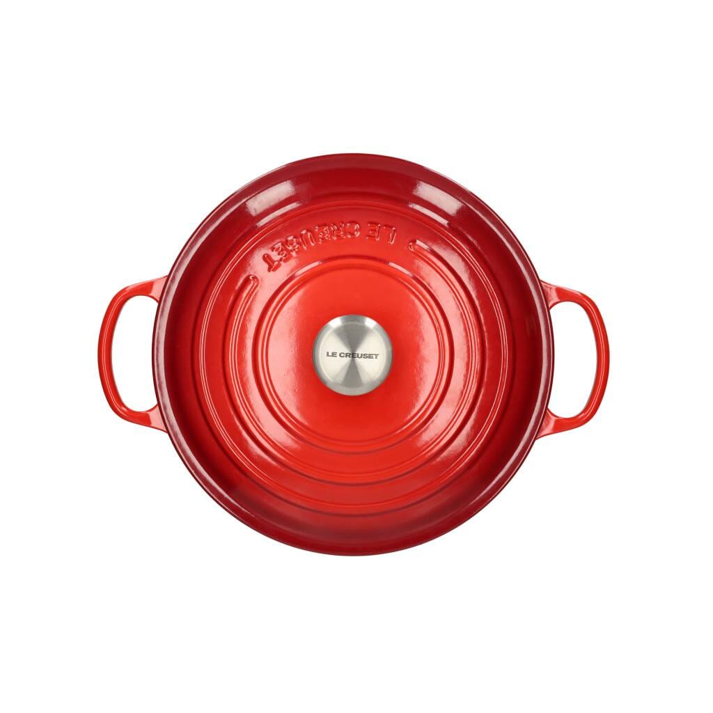 Le Creuset - Braadpan Signature rond Kersenrood 28cm 6,7l Le Creuset