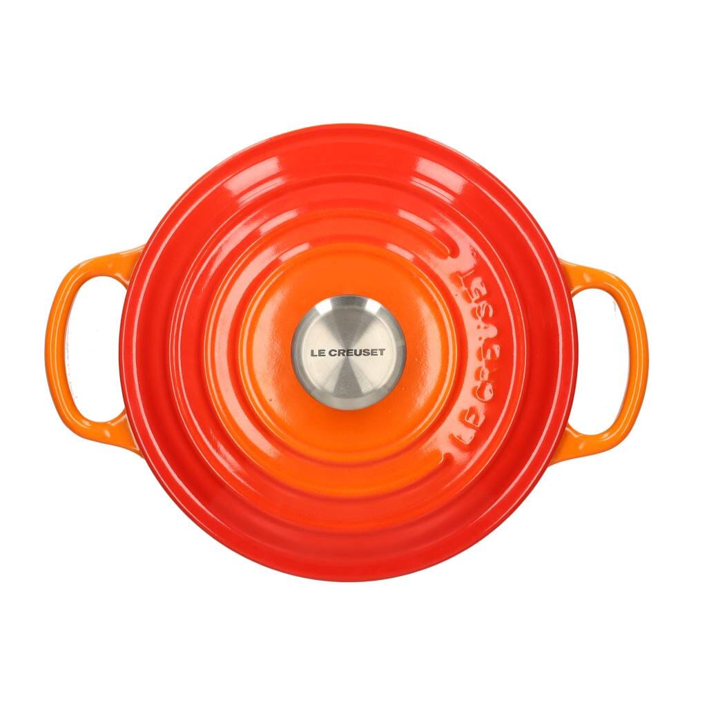 Le Creuset - Braadpan Signature rond Oranjerood 18cm 1,8l Le Creuset