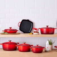 Le Creuset - Campagnard Kersenrood 26 cm Braadpan Le Creuset