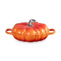 Le Creuset - Campagnard Pompoen Oranjerood 28 cm Le Creuset