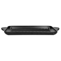 Le Creuset - Grillplaat Signature rechthoekig Mat Zwart 32cm Grillplaat Le Creuset