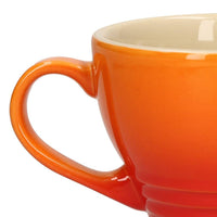 Le Creuset - Grote Cappuccino Mok Oranjerood 0,4l Le Creuset