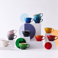Le Creuset - Grote Cappuccino Mok Oranjerood 0,4l Mokken Le Creuset