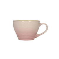 Le Creuset - Grote Cappuccino Mok Shell Pink 0,4l Mokken Le Creuset
