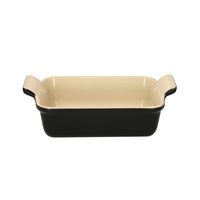 Le Creuset - Heritage Ovenschaal rechthoekig Ebbenzwart 19 x 14 cm Ovenschaal Le Creuset